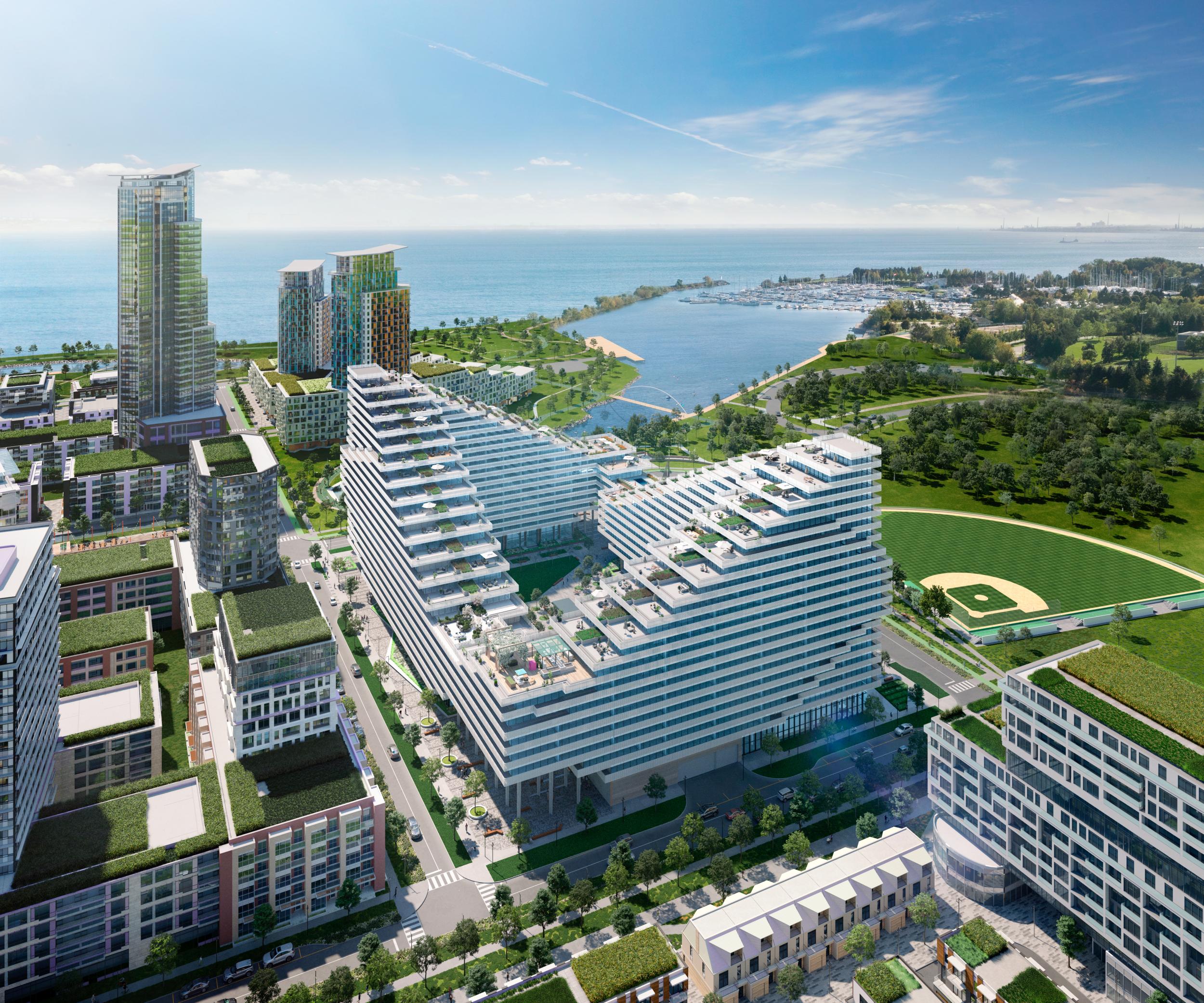 Harbourwalk Aerial NE